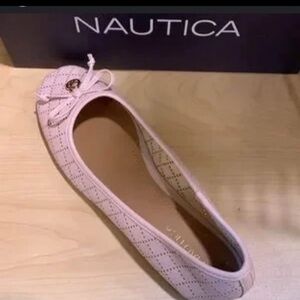 Nautica Women's Pink Ballet Flats